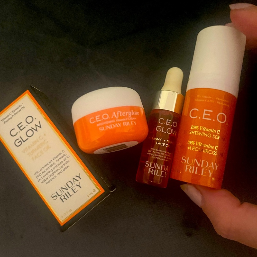 Sunday Riley Bundle CEO Glow